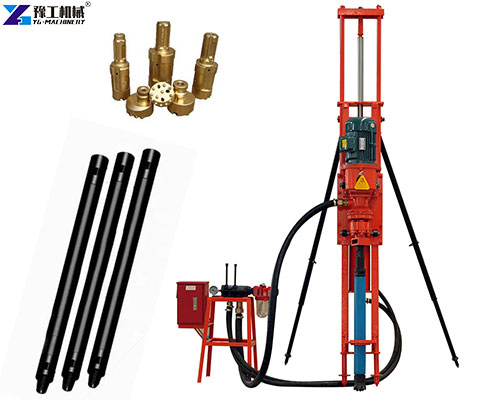 DTH rig machine for piling