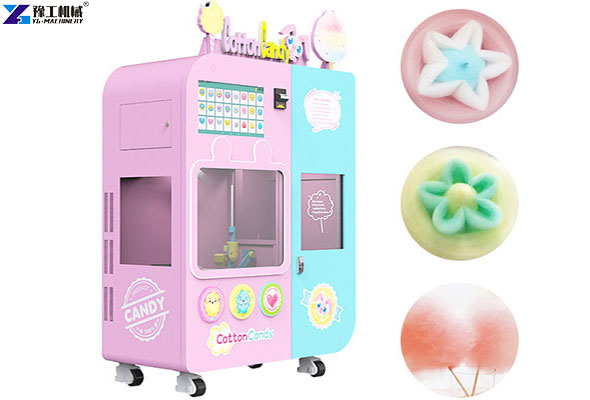 automatic electric cotton candy making machine