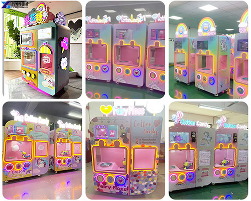 cotton candy vending machines