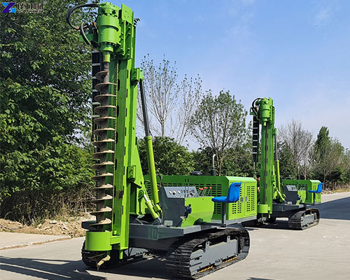 hydraulic pile drivers machine