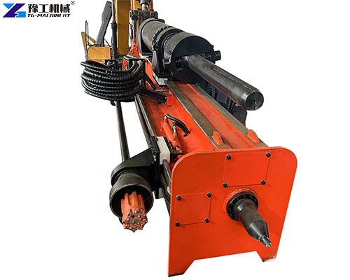 integrated rock drill and splitter