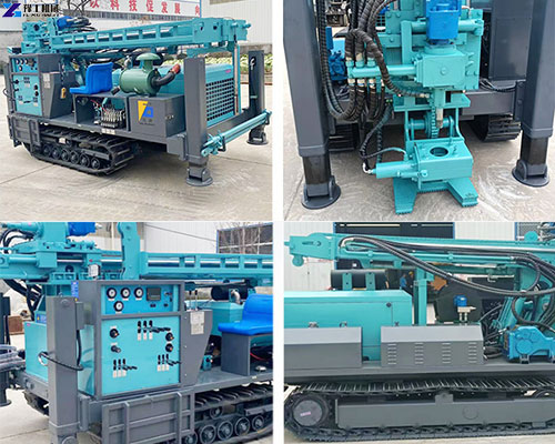 features of hydraulic drilling rig