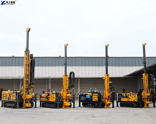 fully hydraulic core drilling rig machines