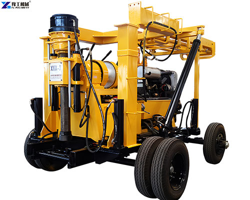 trailer type water well drilling rigs