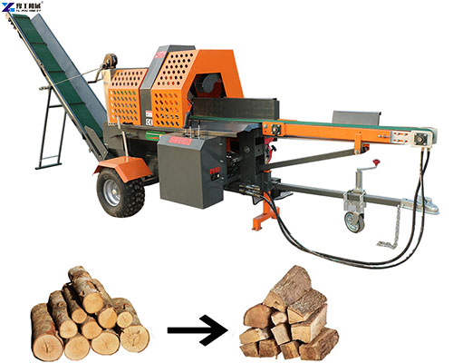 wood splitter processor