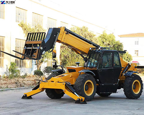 articulating telehandler application