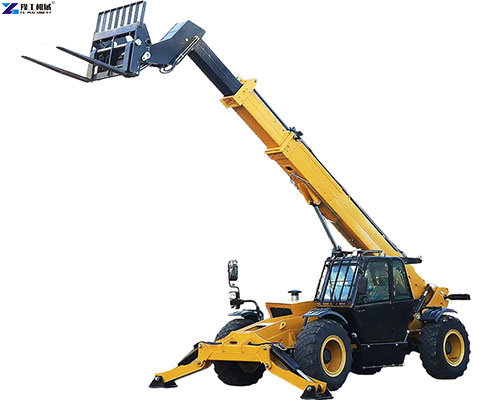 articulating telehandler