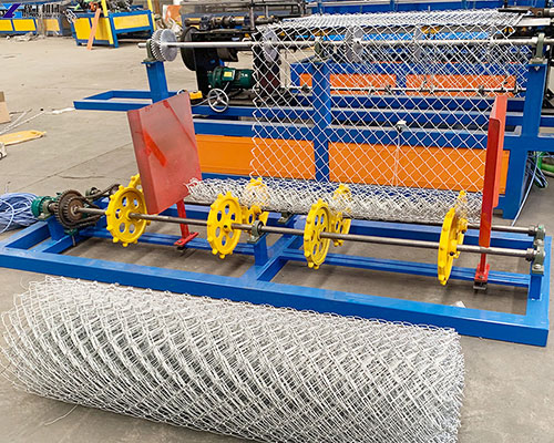 chain link wire mesh making machine