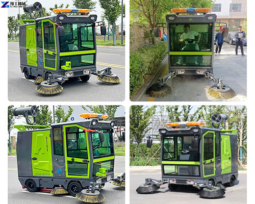 electric road sweeper