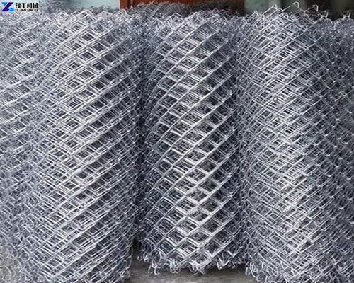 iron wire chain link fence