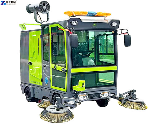 small road sweeper