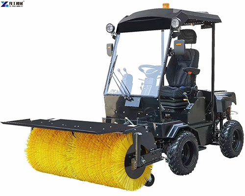 small tractor for snow removal