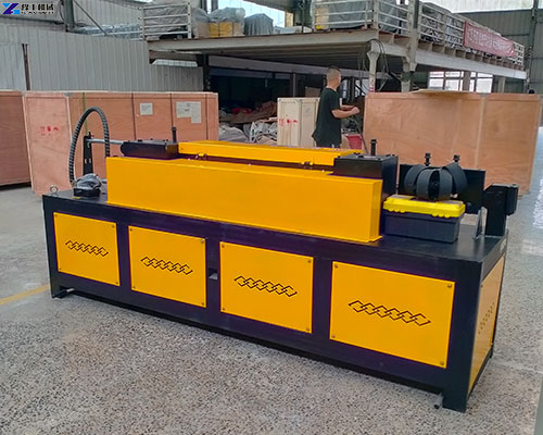 steel bar straightening and cutting machine