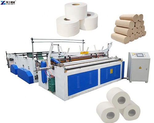 toilet paper rewinding machine customer purchased