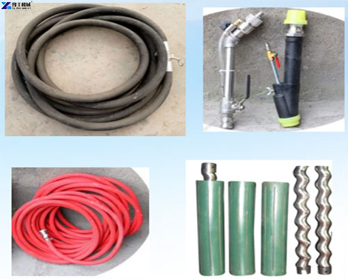 accessories of mini concrete pump