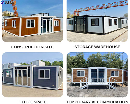 folding house container usage