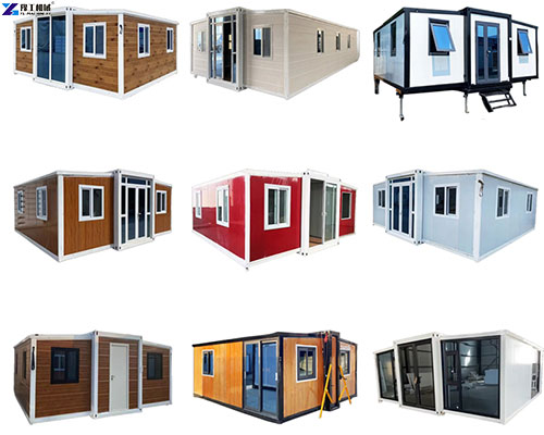 folding movable container homes