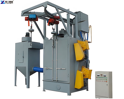 hanger shot blasting machine