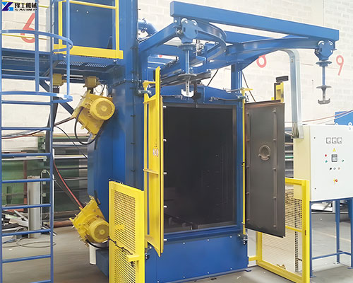 hanger type shot blasting machine