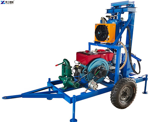 portable borehole drilling machine