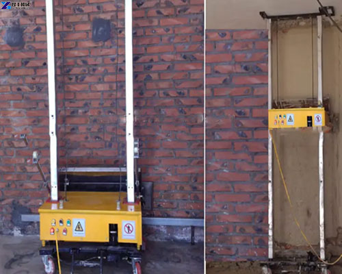 auto wall plastering machine