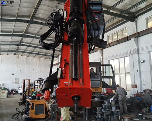 drilling and splitting machine