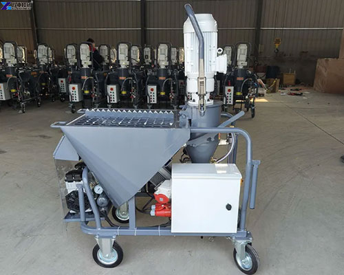 gypsum plastering machine