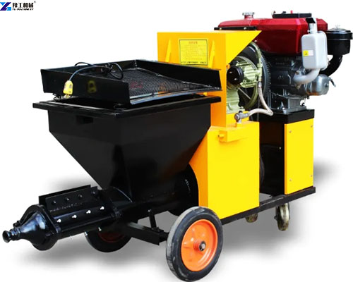 mortar spraying machine