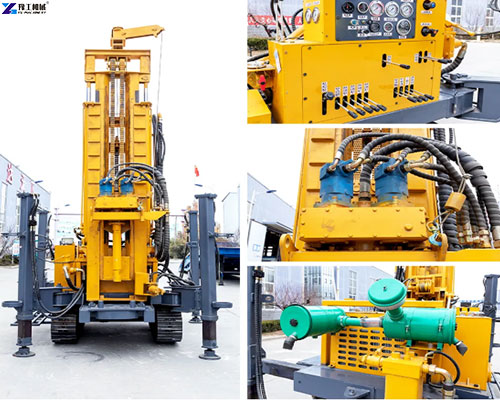 small well drilling rig features