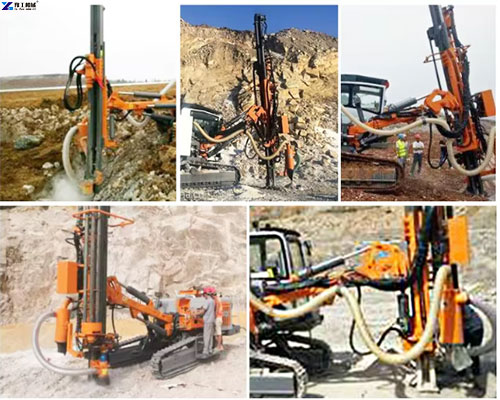 DTH drilling machine application