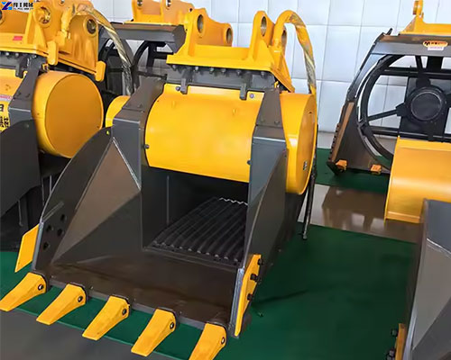 YG excavator rock crusher bucket