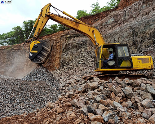 crusher bucket for excavator application