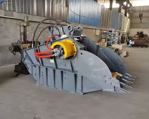 excavator crusher bucket