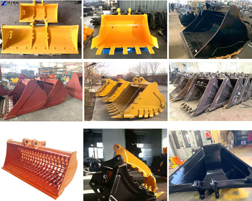 excavator crusher buckets